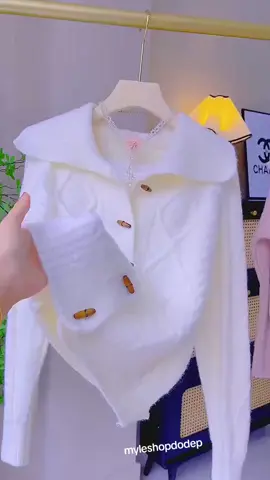 áo len bện nut sừng #myleshopdodep #xuhuong #aoxinhmoingay #thờitrangnu #myleshopdodep 