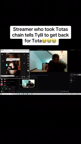 Tylil come get totas chain 😂😂😂 #cloverboys #cloverboyz #tylil #tota #clip 