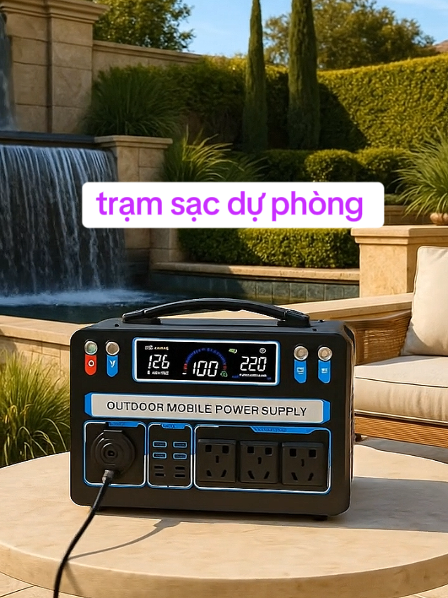 trạm sạc dự phòng #shopcôngân #tiepthilienket #xuhuong2025 