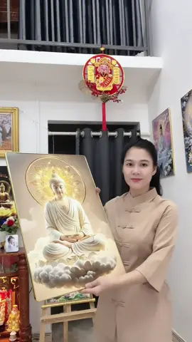 Khung tranh tráng gương Ngài A Di Đà Phật..🙏🏽🙏🏽🙏🏽
