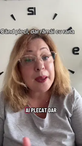 Când pleci, dar rămâi cu rana Unii pleacă de la locul toxic… dar sufletul rămâne prins acolo o vreme. #vindecare #hartuire #loculdemunca #claudianistor ##burnout 