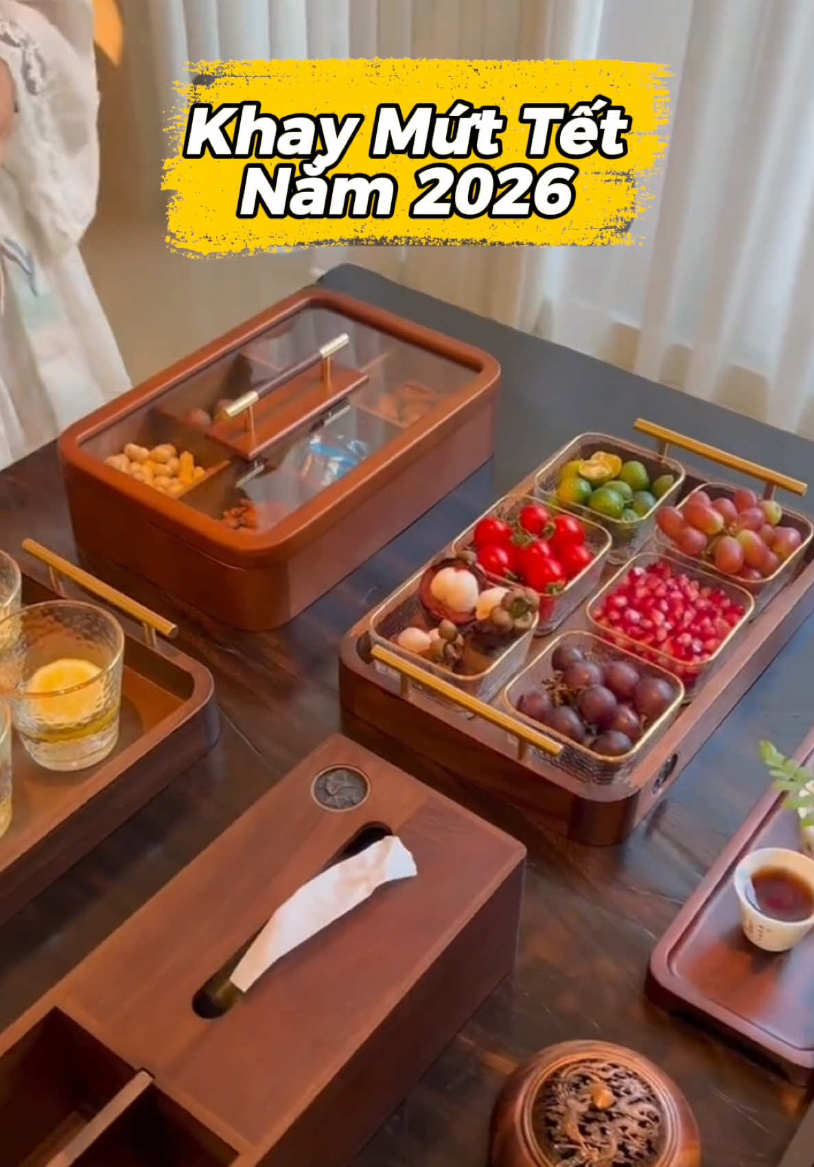 Tết là vui nhất ❤️ #tết #khaymuttet #trangtritet #saydecor 