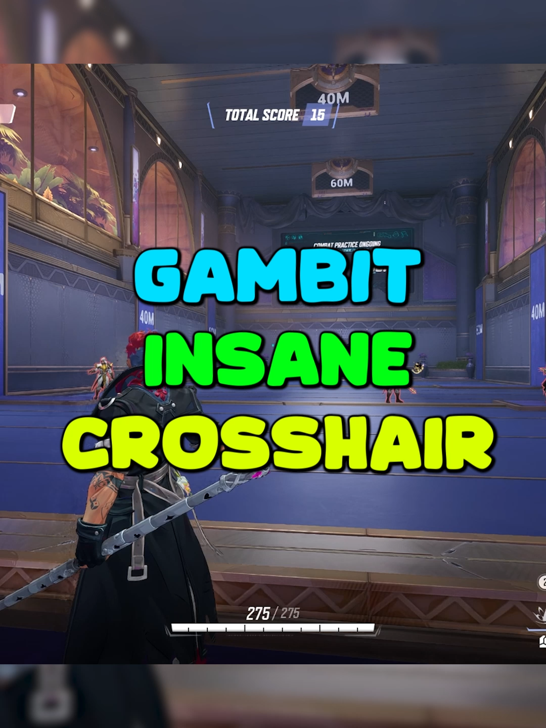 GAMBITS BEST CROSSHAIR!  CODE FOR CROSSHAIR - 
