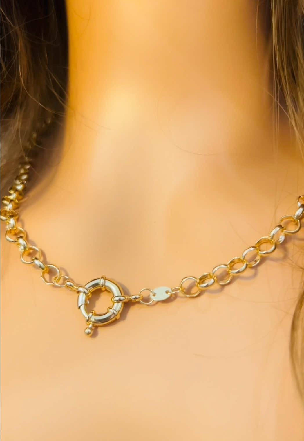 Gold Filled Rolo Necklace #statementnecklaces #necklace #goldfilledjewelry #goldfilledjewellery #jewelry 