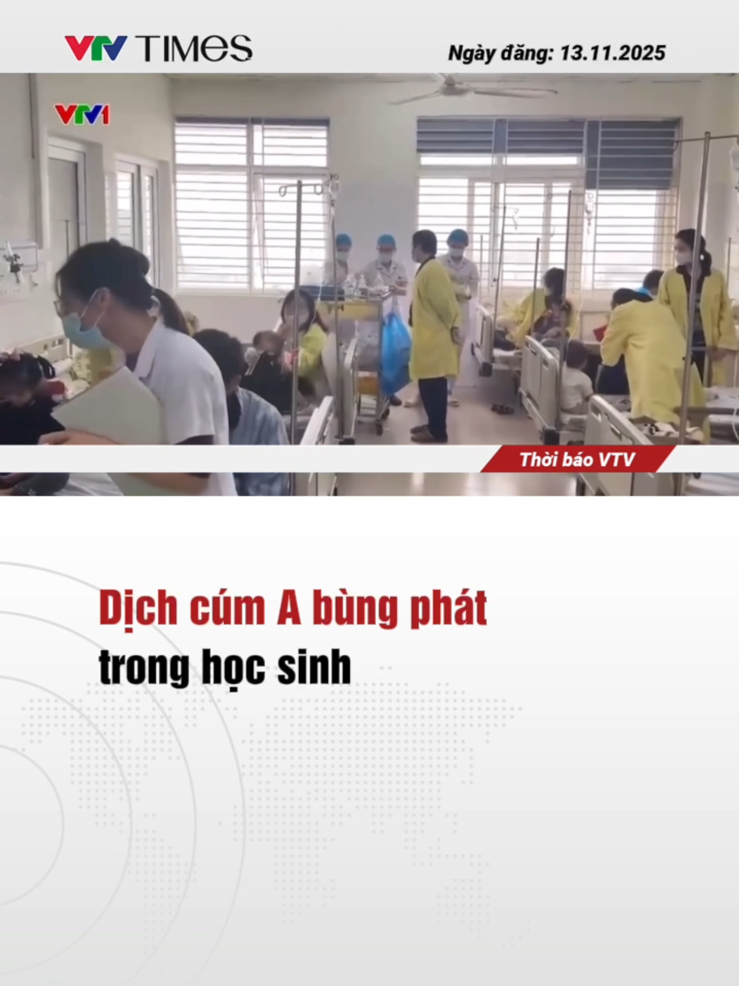 Gần 400 học sinh đã được cho nghỉ học sau khi hơn 160 em mắc cúm A tại Trường Phổ thông Dân tộc Nội trú THCS Con Cuông, tỉnh Nghệ An. Nhà trường phối hợp với ngành y tế phun khử khuẩn khu nội trú, nhà ăn và khu sinh hoạt tập thể, đồng thời theo dõi sức khỏe học sinh tại nhà. #vtvtimes #vtvonline #news #tiktoknews #thoisu #dichcuma #bungphat