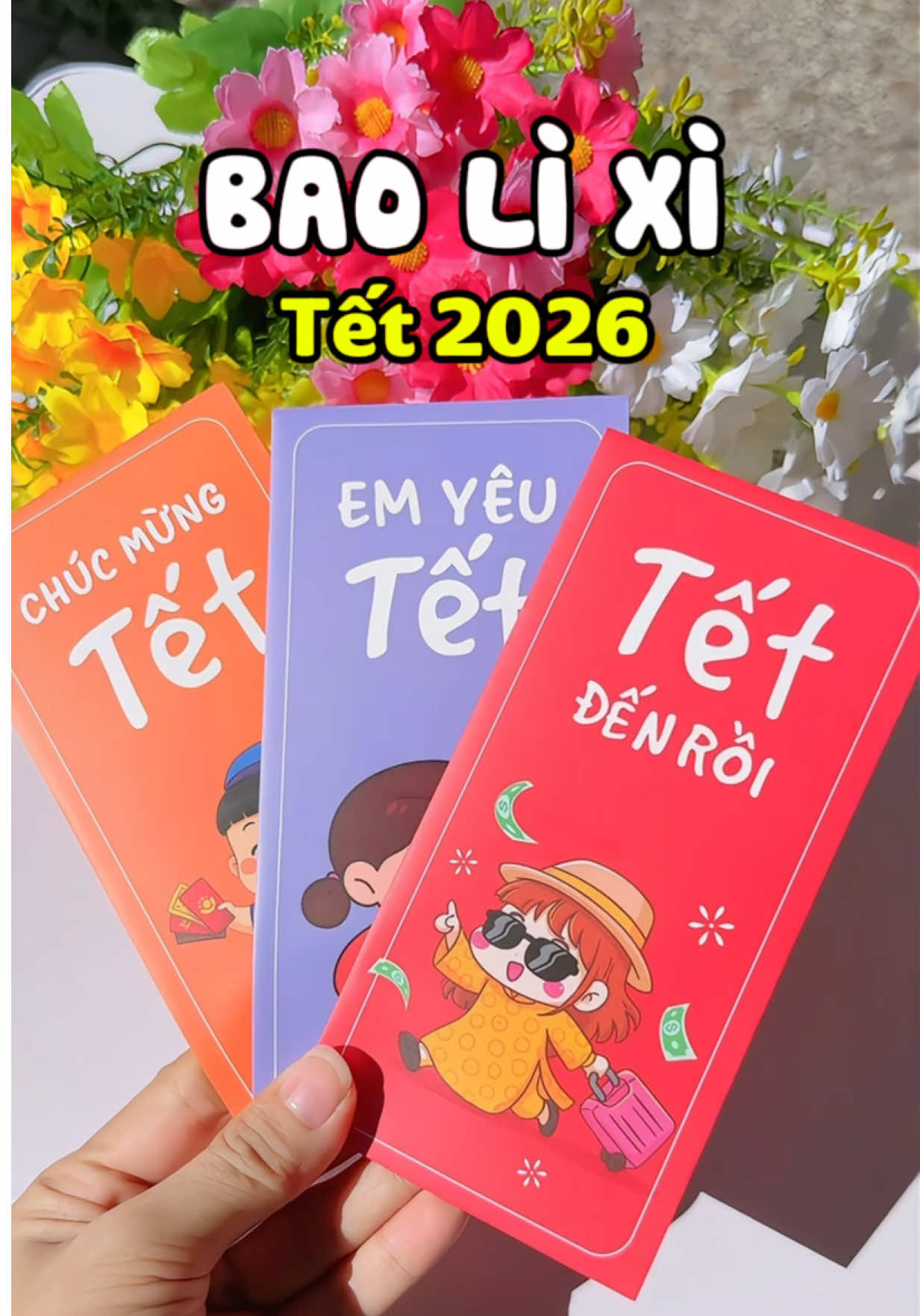 Bao lì xì thiết kế tết 2026 đẹp quá mấy chị ạ #baolixi #tet2026 #lixi #baolixitet #methamriviu 
