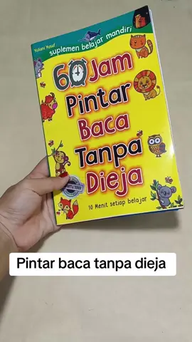 buku 60jam pintar baca tanpa dieja 