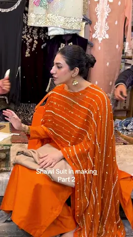 Shawl Suit cutting & measurement 