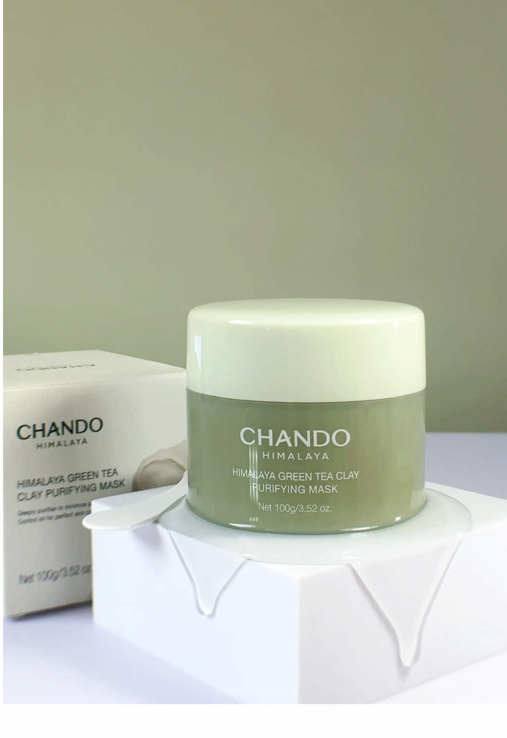 green tea clay mask CHANDO HIMALAYA … #VOHALINH #SUPPERLIVE11_11 #chandohimalayavietnam ##skincare #ugccontent 