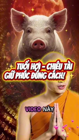 ✨ Tuổi Hợi – Chiêu Tài Giữ Phúc Đúng Cách! ✨ @Phong Thuỷ An Nhiên  @Phong Thuỷ An Nhiên  @Phong Thuỷ An Nhiên  #TuoiHoi #DongXuAmDuong #PhongThuyChiêuTai #PhatDay #LocPhucHoiTu