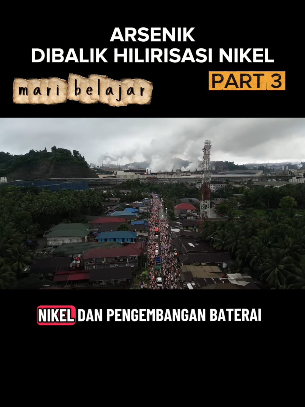 Mari belajar di Zona Ruang Tamu Ada POLUSI yang mengintai kesehatan masyarakat dibalik proyek HILIRISASI NIKEL . original video on yt Indonesia Baru . #fyppppppppppppppppppppppp #fypage #polusi #tambangnikel  #morowali_sulteng_bahodopi 