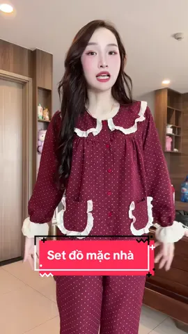 Set đồ mặc nhà đang được ưu đãi miễn phí vận chuyển tận nhà #changne1999 #setdomacnha #domacnhanu #setdomacnhaxinh 