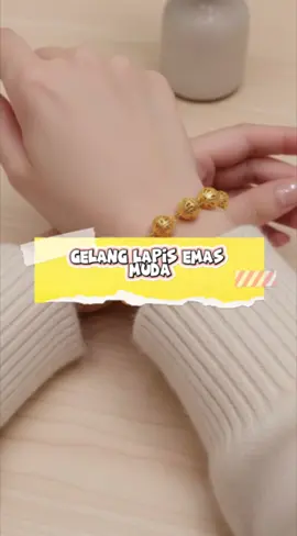 Gelang lapis emas muda murah banget, aksesoris #aksesoris #gelang #gelangtangan #gelanglapisemas #gelangantikarat 