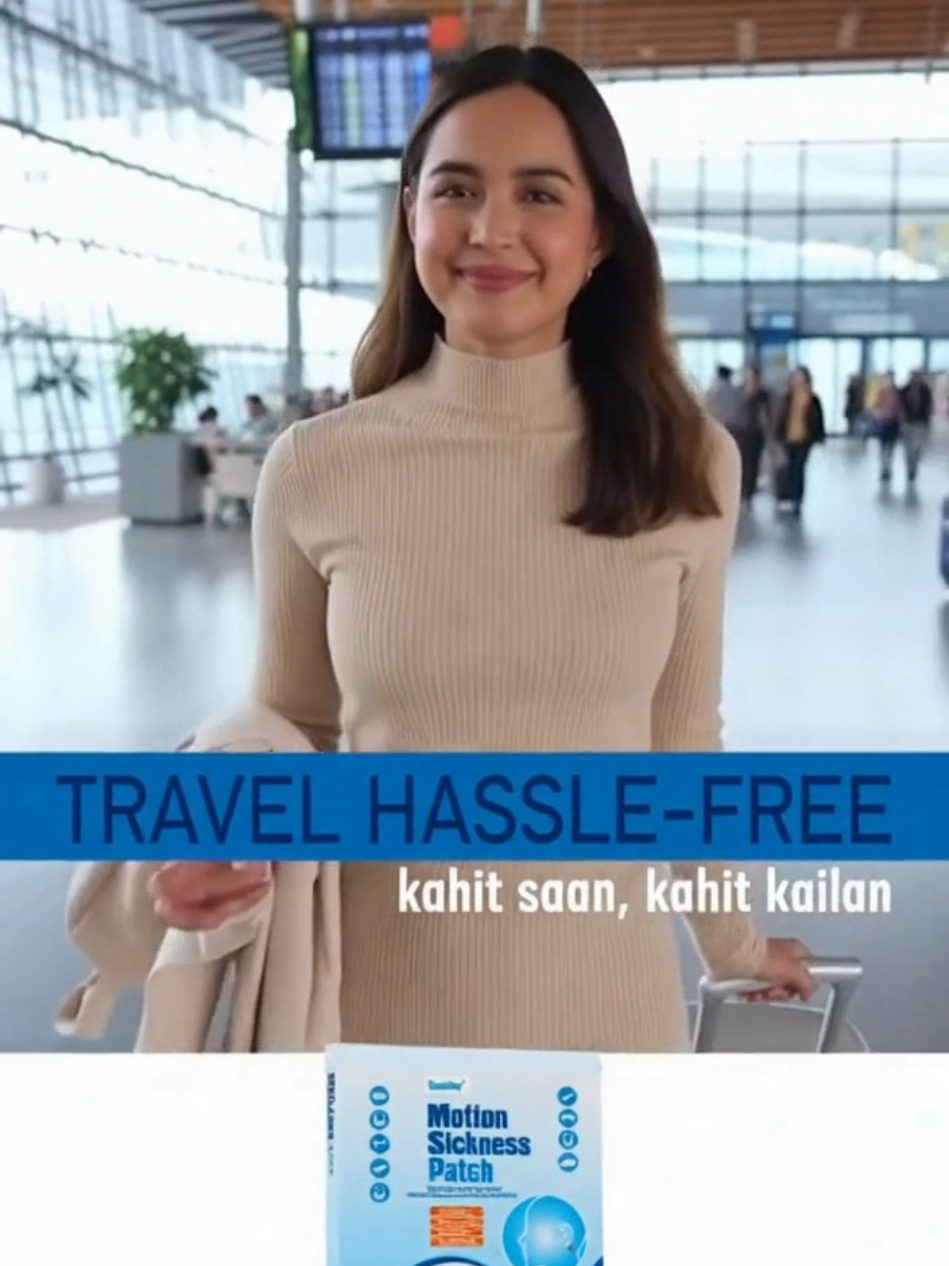 Boat trip? Airplane? Long drive? Walang problema! 😍 #TravelEssentials #MotionPatch #WalangHilo #AdventureTime #mytravellife 