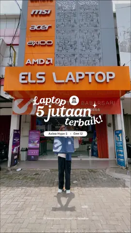 Setelah lama riset laptop 5 jutaan terbaik, akhirnya pilihanku jatuh ke Laptop Axioo Hype 5 Gen 12 ini, laptop @axioo.indonesia yang harganya masih on budget tapi spesifikasinya bisa banget diandelin! 😎 Kataku buat kalian para pelajar atau mahasiswa di Jogja buruan milikin unitnya sekarang di @Els Babarsari sih, karena unitnya udah ready sekarang! #rekomendasilaptopjogja #laptopmurahjogja #laptop5jutaanterbaik #Hype5Gen12 #HypeUpYourLife