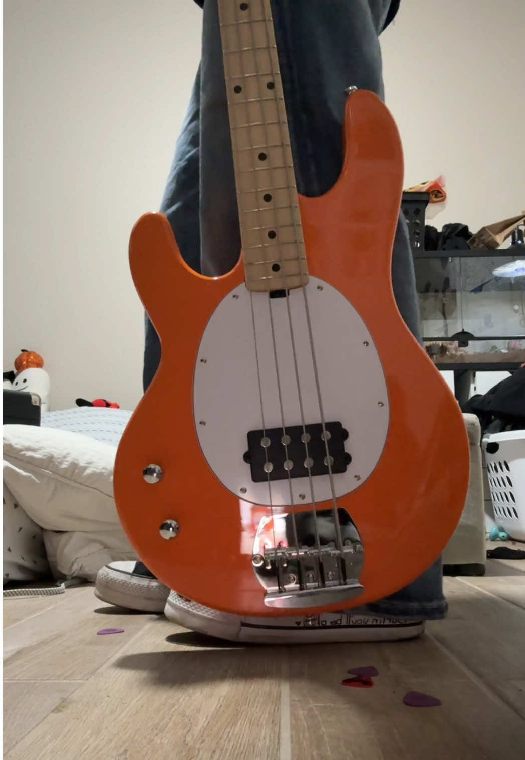 orange is my favorite colour #bass #bassist #fyp #foryoupage #music 