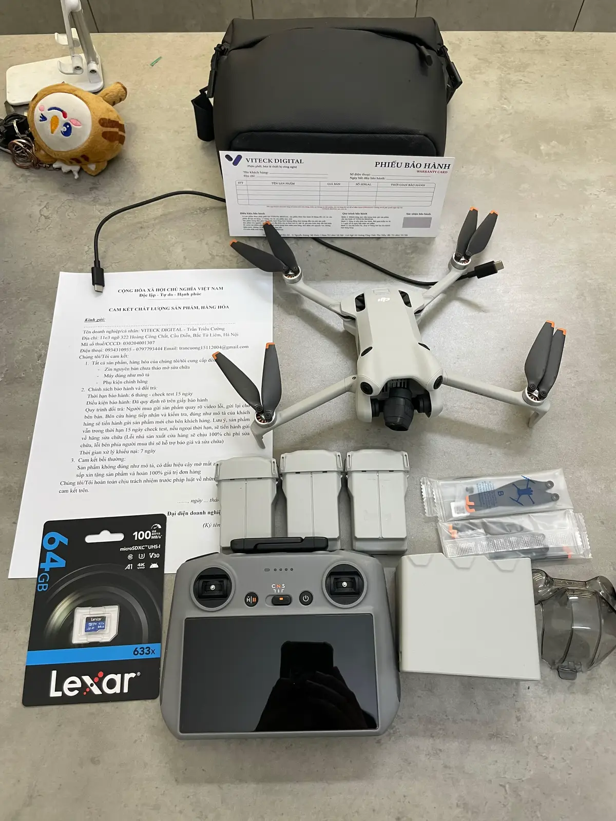 Cảm biến 360 quanh thân bay an toàn ổn định 3 pin plus sạc dưới 10 lần Tay rc2 giá em đang chào 20.790 Máy bảo hành 6 tháng, bao anh em check test 15 ngày, lỗi 1 đổi 1 Xem máy trực tiếp tại 4/51 nguyễn hoàng (cửa hàng 11e3 ngõ 322 hoàng công chất) Liên hệ 0934310955 - 0797793444 để được tư vấn vấn trực tiếp Ship cod toàn quốc được kiểm tra hàng Bao ship hà nội lấy ngay trong ngày#xuhuongtiktok #trending #vietnam #dji #flycam 