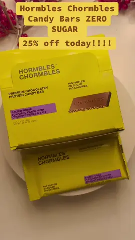 HORMBLES CHORMBLES ZERO SUGAR CANDY BARS! These are so yummy!!!!!! #chocolate #hormbleschormbles  #fyp #saltedcaramel #candy
