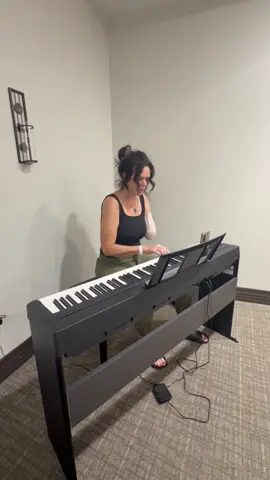 Just checking out the hospital chaples piano  like I said 