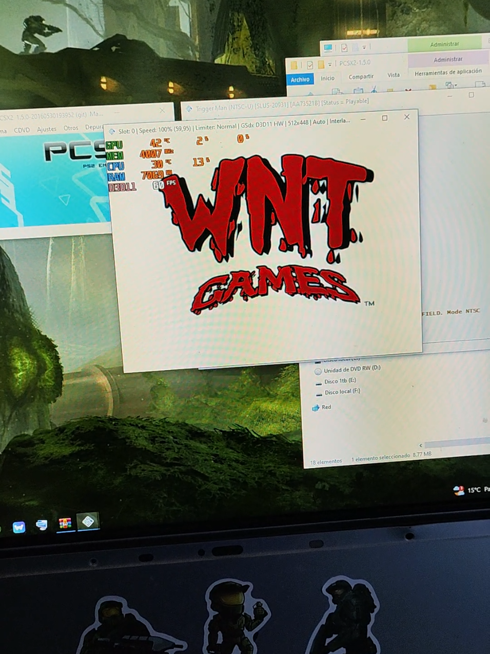 Gracias @Antonio Cienfuegos por tu idea de jugar juegos físicos con emulador, hice la prueba en una PC gamer antigua que aún tiene lector de dvd y funcionan excelente  #ps2 #emulator #videogames #retro