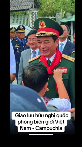 Giao lưu hữu nghị quốc phòng biên giới Việt Nam - Campuchia #🇰🇭 #campuchia #xuhuong  