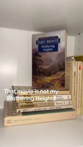 I’m still upset about this adaptation. They should’ve just done an original film, not entirely misinterpret one of my favourite classics. Wuthering Heights is not a romance. It’s about revenge, obsession, and social hierarchy in the 1800s. #wutheringheights #book #fyp #classicliterature #literature 