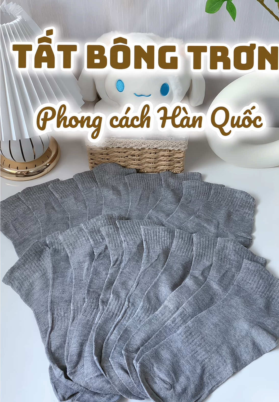 Lười lựa vớ thì mua giống nhau cho tiện mấy bà, màu trơn phong cách HQ, mà mua combo giá hời nữa #tat #vo #xuhuong #thoitrang #votron 