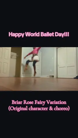 Here’s to keepin on our toes✨🩰🌹#worldballetday #ballet #originalchoreography #sleepingbeauty #ballerina 