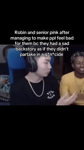 “Robin was justified tho” just bc soemthing is justified doesn’t mean it’s right to do 😂