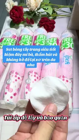 Set bông tẩy trang nhà Ipek siêu tiết kiệm và chất lượng oki lắm ạ #bongtaytrang #bongtaytrangquocdan #bongtaytrangcottonpads #ipek #skincare 