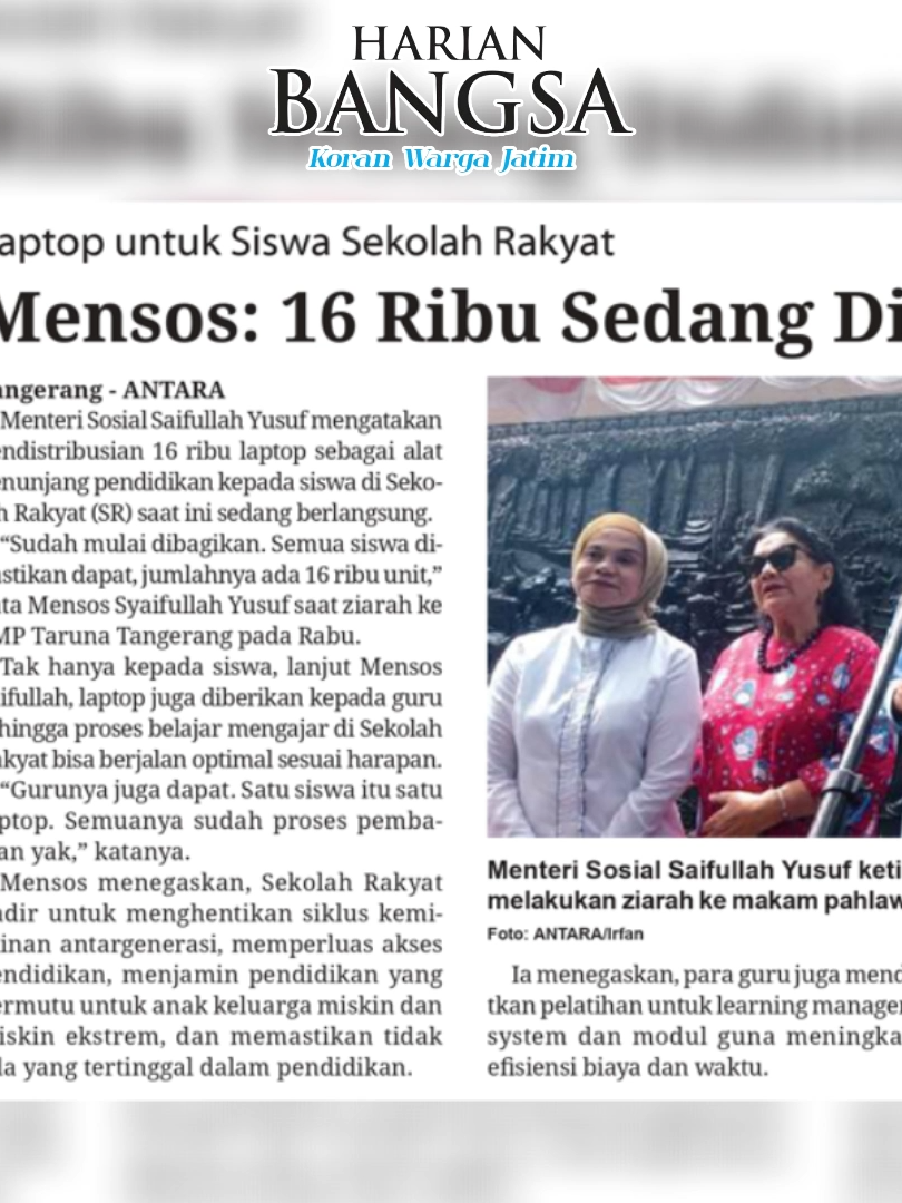 Koran HARIAN BANGSA, Edisi 13 November 2025 #tiktokberita #bangsaonline #harianbangsa