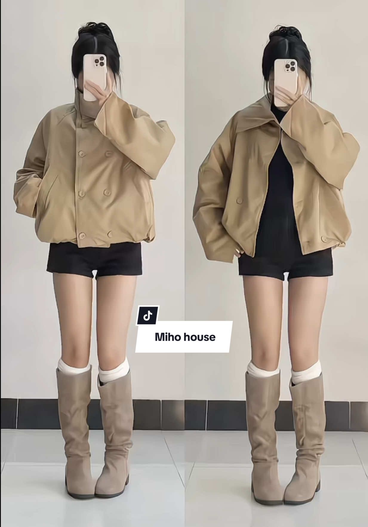Mùa thu đông chuộng áo kiểu này lắm nè #reviewlamdep #viraltiktok #OOTD #outfit #mihohouse 