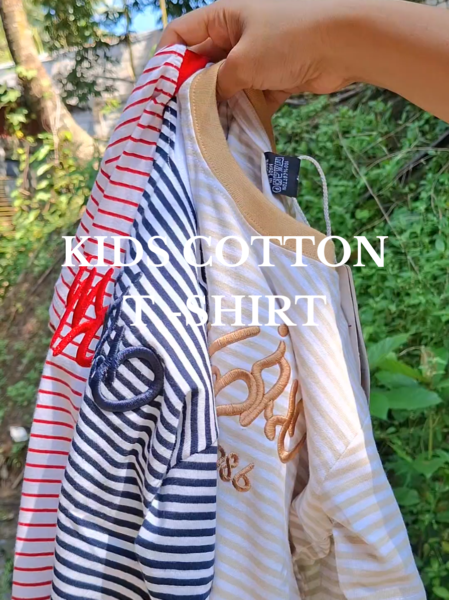 Kids cotton T-shirt #tshirtforkids #cottontshirt #cottontshirtforkids #kidsclothes #kidstshirt 