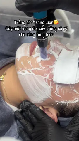 Cấy trắng DMP 👉An toàn - Trắng sáng - Căng bóng - Làng mình😘#làmđẹp #lamdepdontet #daotaohocvien #caytrang #trangda 