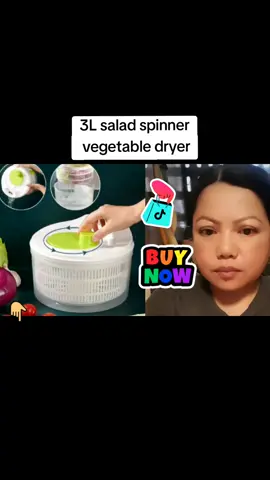 3L salad spinner vegetable dryer #saladspinner #vegetabledryer #creatorsearchinsights 
