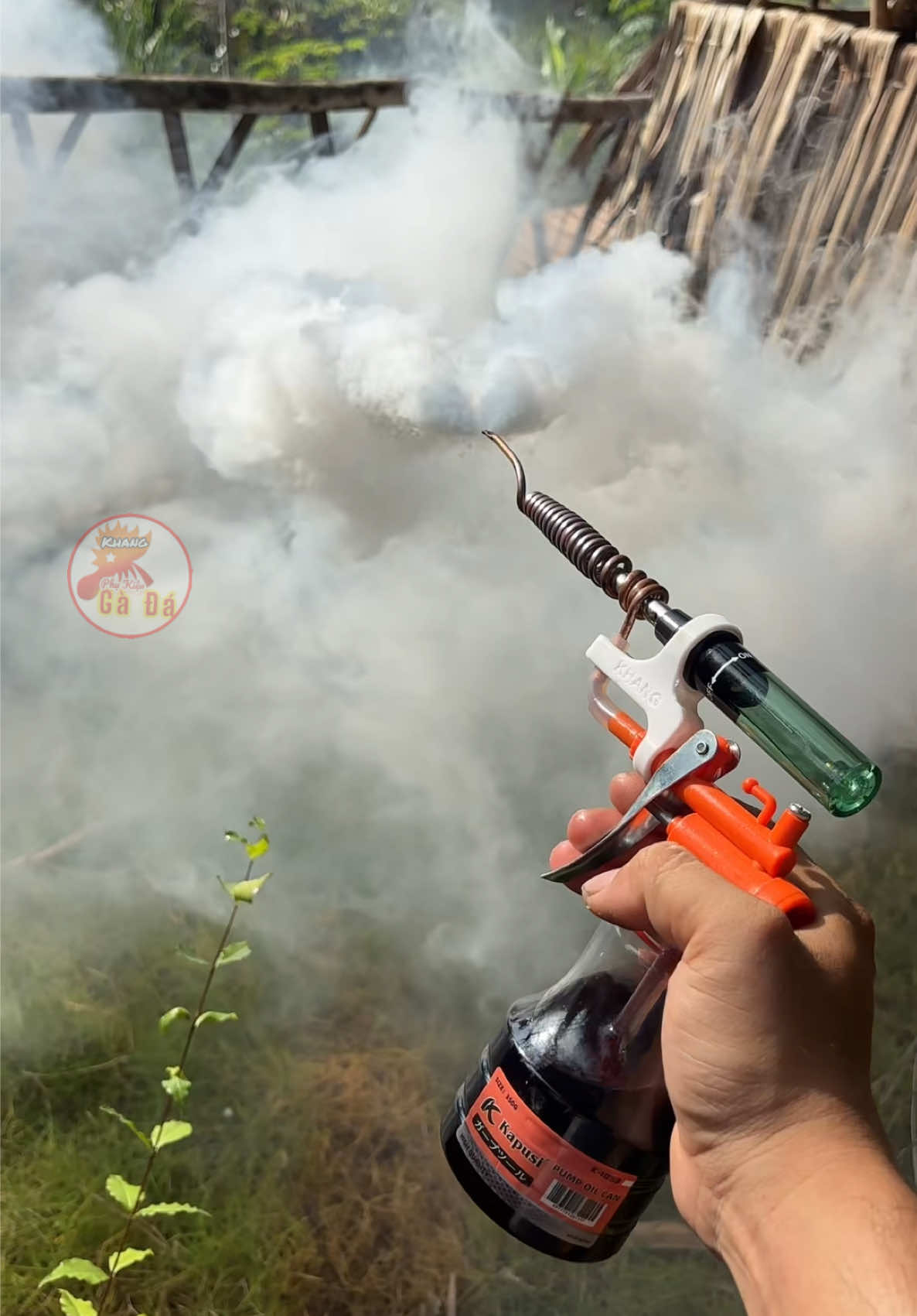 Bình phun khói đuỗi muỗi #maytaokhoi #binhphunkhoi #maytaokhoimini #mayduoimuoi #khangphukiengada 