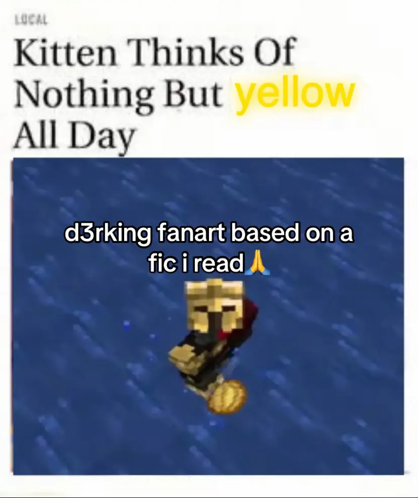 “instead of scooping syrup from the jar, He leaned over the table, settled the spoon against the base of D3rlord3’s neck, and dragged it upward. He gathered the blood that had dripped from his mouth, and stirred it right into the teacup.” -bait and switch by honeyturtle on ao3 #fyp #art #minecraftarg #d3rlord3 #d3rking 