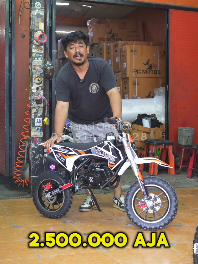 Mini Trail Tipe Terbaru PC-KBD 50 Cc Mesin Tarik 2 Tak Nihh‼️Lagi Kita Promoin di Akhir Tahun ini Bro🔥 . #minitrail #mediumtrail #promoahirtahun 