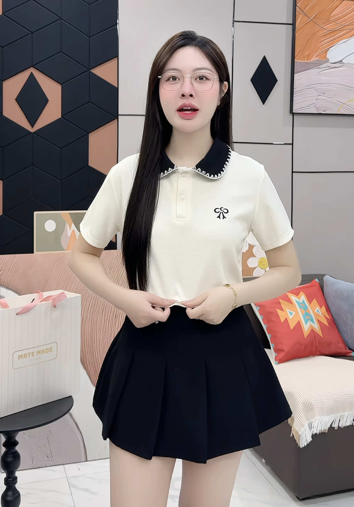 Áo polo nữ xinh mặc trẻ #aopolo #aopolonu #aoxinh #viral 