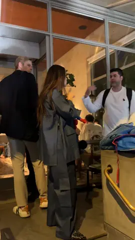 What was Neha Talking to the guy about ? 