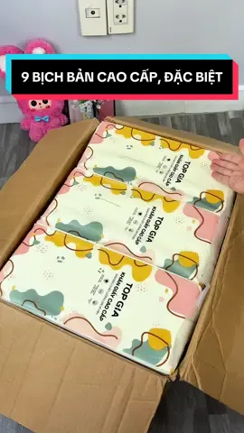 9 BỊCH BẢN CAO CẤP, ĐẶC BIỆT) COMBO 9 bịch khăn giấy CỠ ĐẠI rút treo tường đa sắc 1280 tờ/bịch (tặng 3 móc treo) Giấy Ăn Khăn Giấy Giấy Vệ Sinh giấy rút đa năng treo tường ĐẠT QUY CHUẨN BỘ CÔNG THƯƠNG ĐA KHO #khangiaytopgia #topgia #cindythuytichcuc 