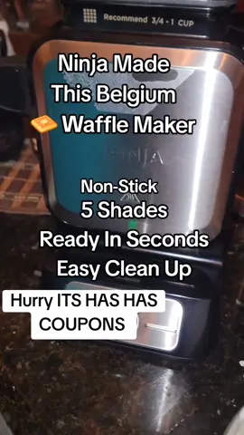 ninja Belgian Waffle Maker is on Discount with coupons that won't Last #Waffle #ninja #belgianwaffles #wafflemaker #tiktokblackfriday 