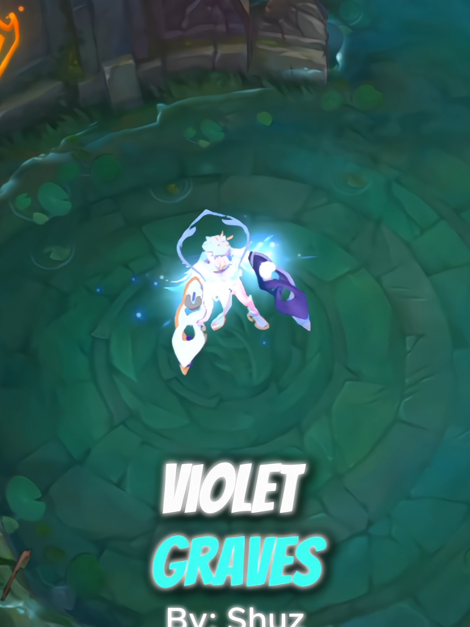 Violet Thần Long Tỷ Tỷ Graves. Skin Custom #sbtcshustar #lienminhhuyenthoai #customskin #graves 