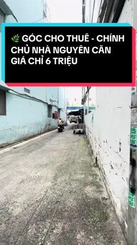 🌿 GÓC CHO THUÊ - CHÍNH CHỦ NHÀ NGUYÊN CĂN GIÁ CHỈ 6 T 📍 Vị trí: Ngay ngã tư Hàng Xanh, cách mặt tiền Điện Biên Phủ chỉ 20m, Phường 25, Bình Thạnh. 🎯 Diện tích: 4m x 8m 🏠 Kết cấu: 1 trệt, 1 lầu – gồm 2 phòng ngủ, 2 toilet 🪴 Nội thất: Nhà trống, sạch sẽ – dọn vào ở ngay 💎 Vị trí đắc địa: hẻm xe hơi 🚗  	•	Sát bên các trường ĐH Hutech, ĐH Kinh tế Tài chính (UEF), ĐH Hồng Bàng 	•	Gần chợ Hàng Xanh, Landmark 81, Pearl Plaza, Thị Nghè - Quận 1 chỉ 5 phút di chuyển 	•	Khu vực an ninh, thuận tiện kinh doanh online, ở lâu dài