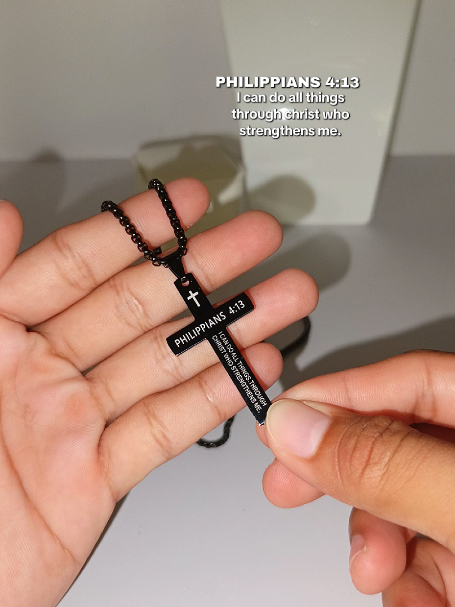 Replying to @tantunanjr  necklace with bible verse #bibleversenecklace #necklaceformen #necklacewithbibleverse #inspirational 
