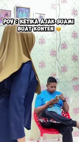 Ketika ajak suami ngonten🤭, ending bikin sedih🥲 #pov #fyp #kontenhiburan #trending #fyppppppppppppppppppppppp 