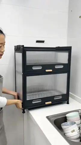 Kệ úp chén bát đa năng có nắp đậy chống côn trùng,khay hứng nước #xuhuong #kechenbatdanang #kechen #kechenbat #kechenbatconap