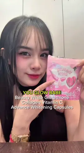 YOU GLOW BABE Beauty White Glutathione Collagen Vitamin C Advance Whitening Capsules Healthcare #youglowbabe #youglowbabebeautywhite #glutathione #collagen @joyfumws6ot 