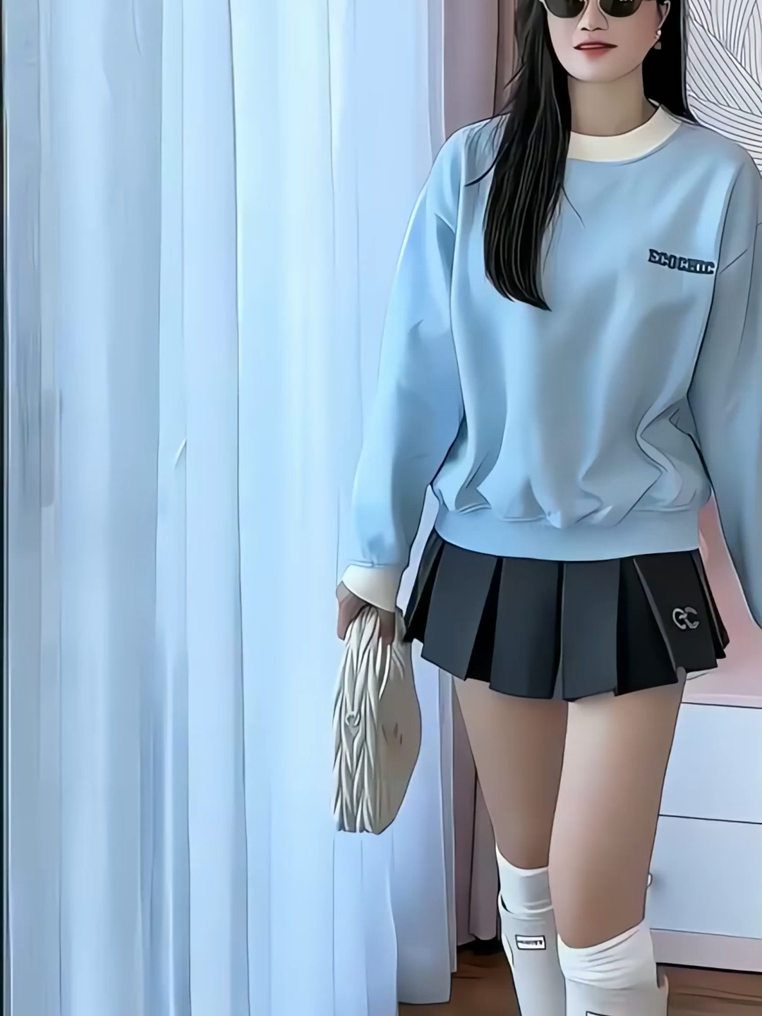 Áo Sweater Basic ECOCHIC ARCTIC BASE Basic Cổ Tròn Logo Nhực Chất Liệu Nỉ Hai Da Cao Cấp Chính Hãng B196 7572085230127959316