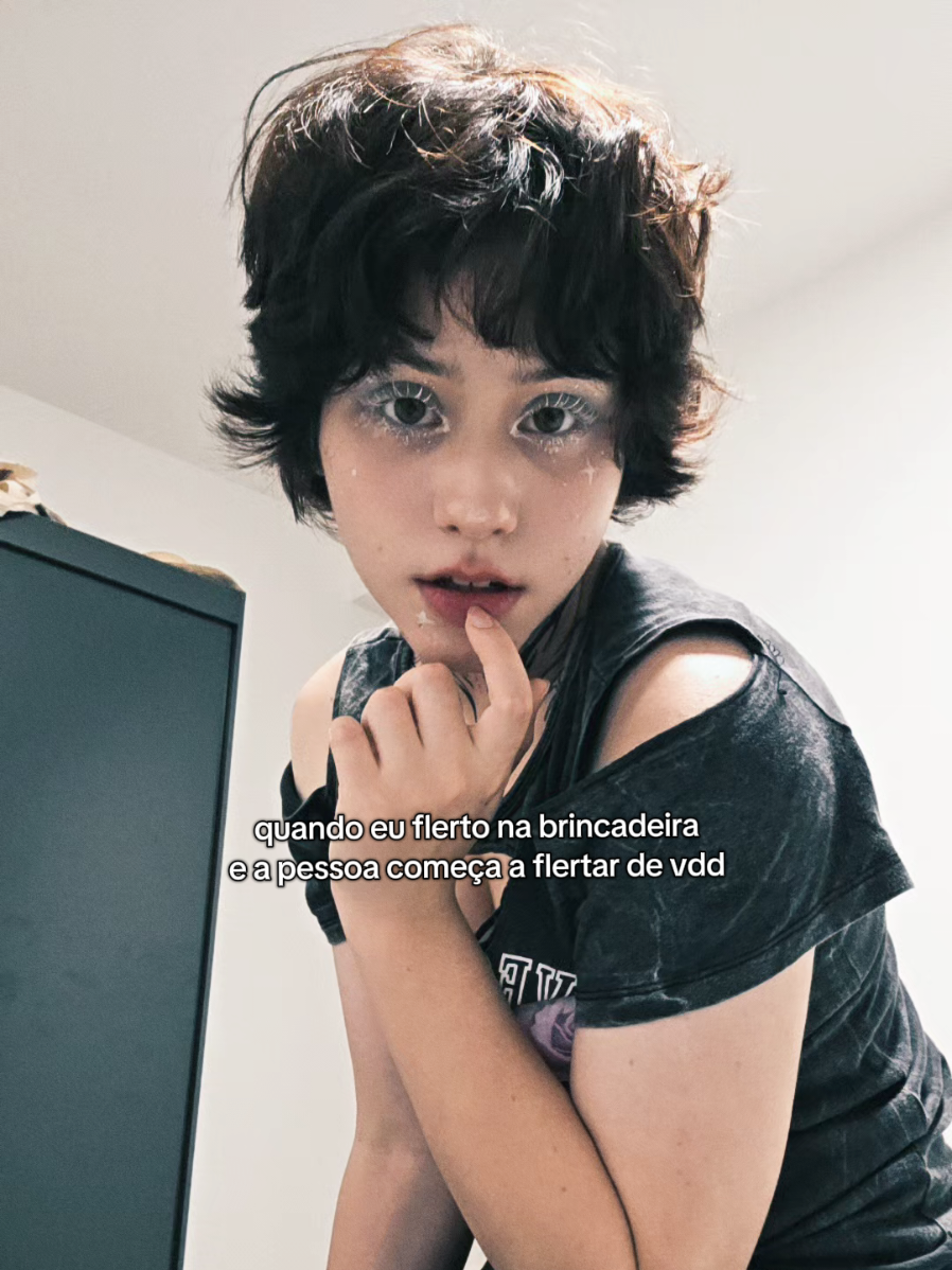 fiquei tão bonitinho com essa make